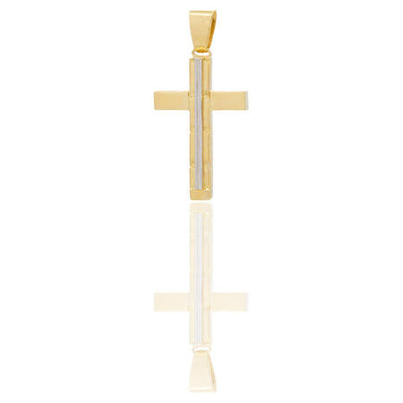 Ciondoli Oro Giallo, Oro Bianco scatolata  Solo oro  3,8 cm x 1,8 cm