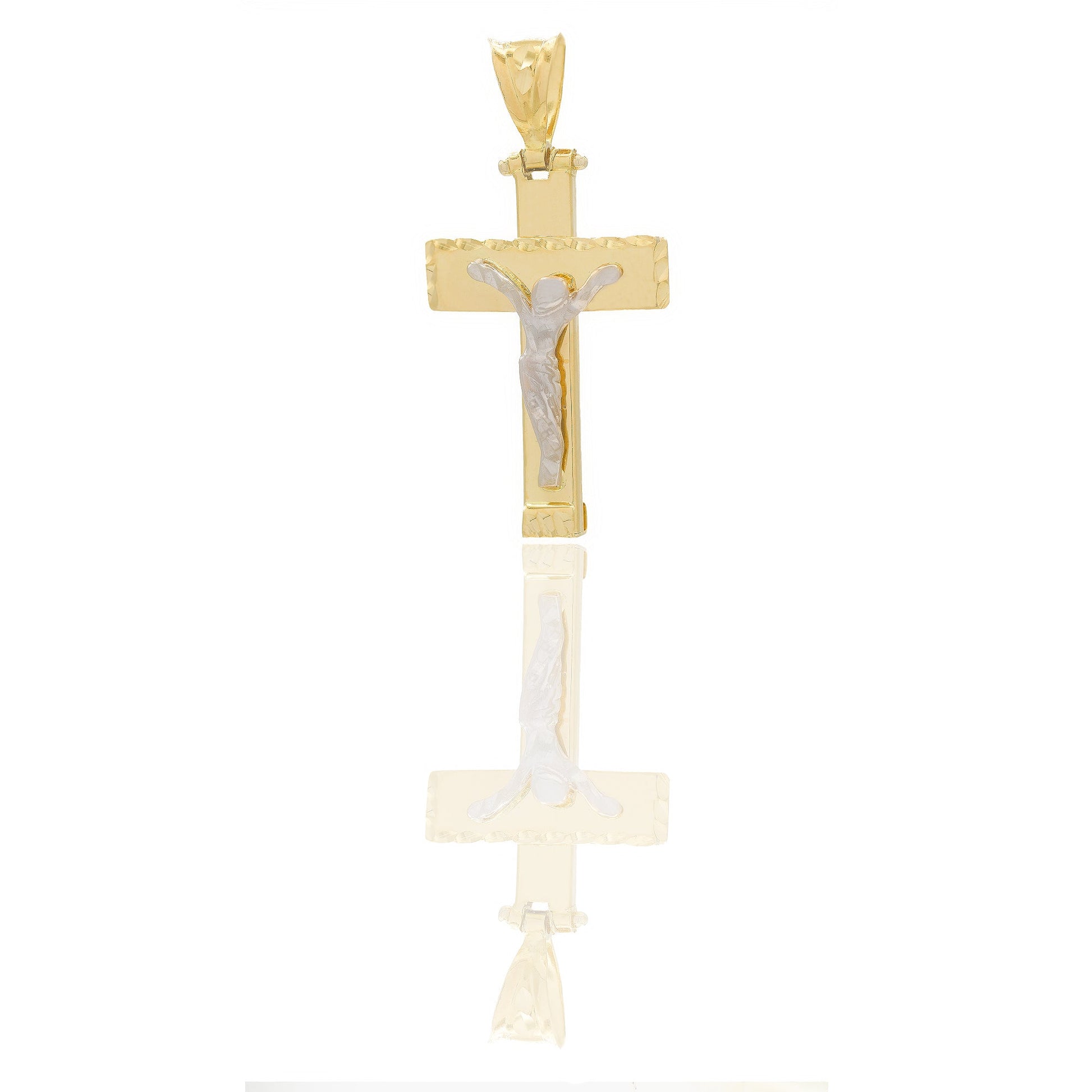 Ciondoli Oro Giallo, Oro Bianco scatolata  Solo oro 3,2 cm x 1,7cm