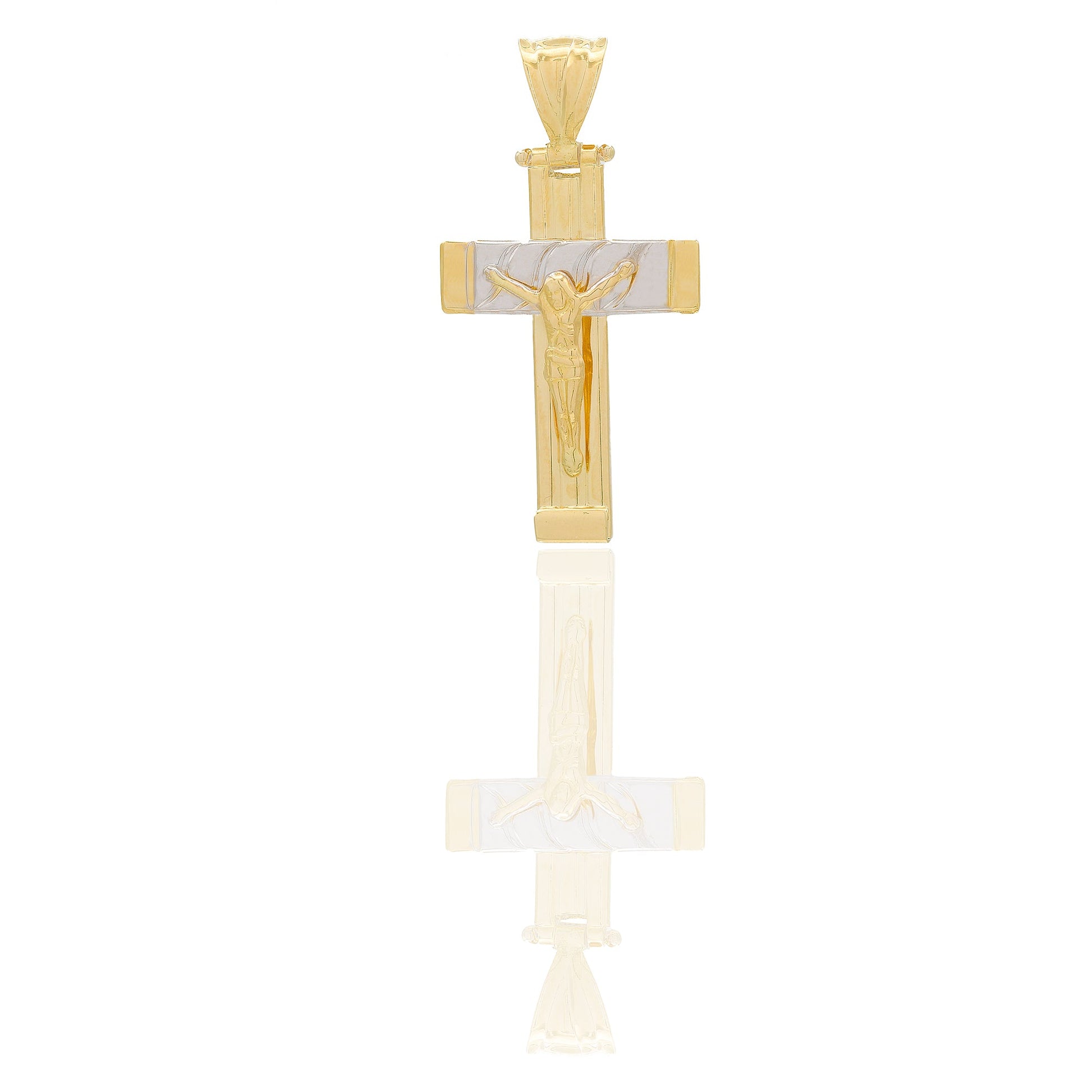 Ciondoli Oro Giallo, Oro Bianco scatolata  Solo oro 3,2cm x 1,7cm