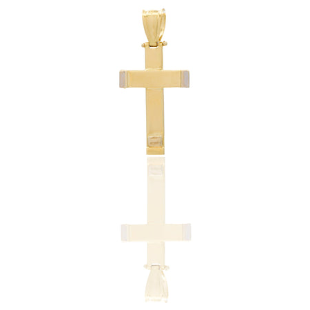 CIONDOLO CROCE RIGATA