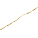 BRACCIALE UOMO TARGHETTA SOTTILE