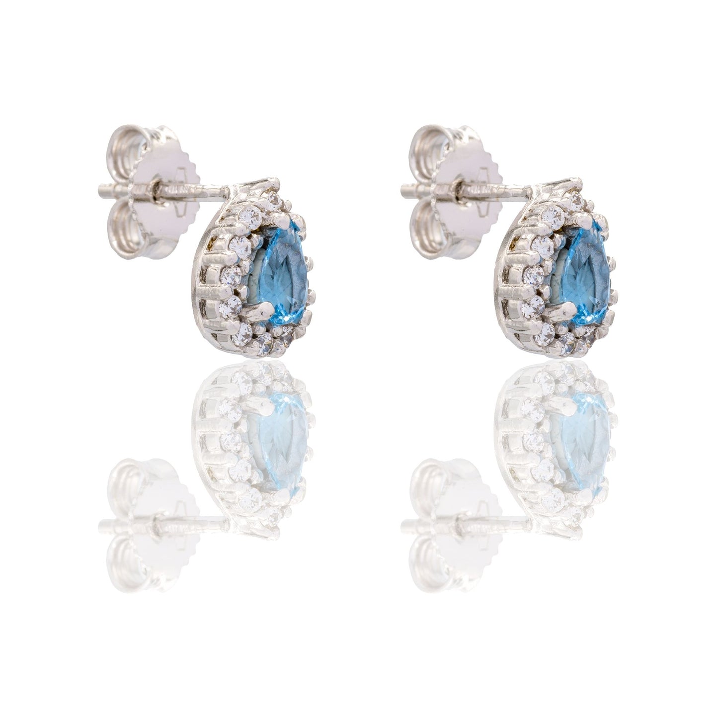 ORECCHINI DONNA GOCCIA CON CONTORNO