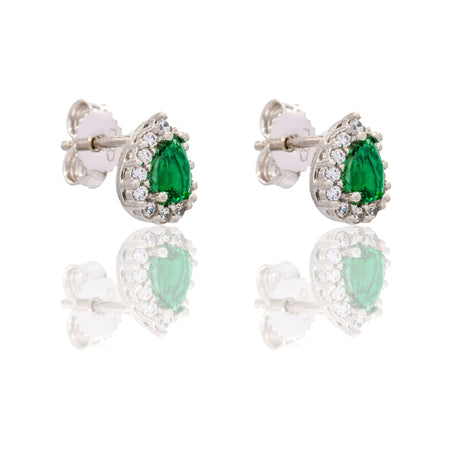 ORECCHINI DONNA GOCCIA CON CONTORNO