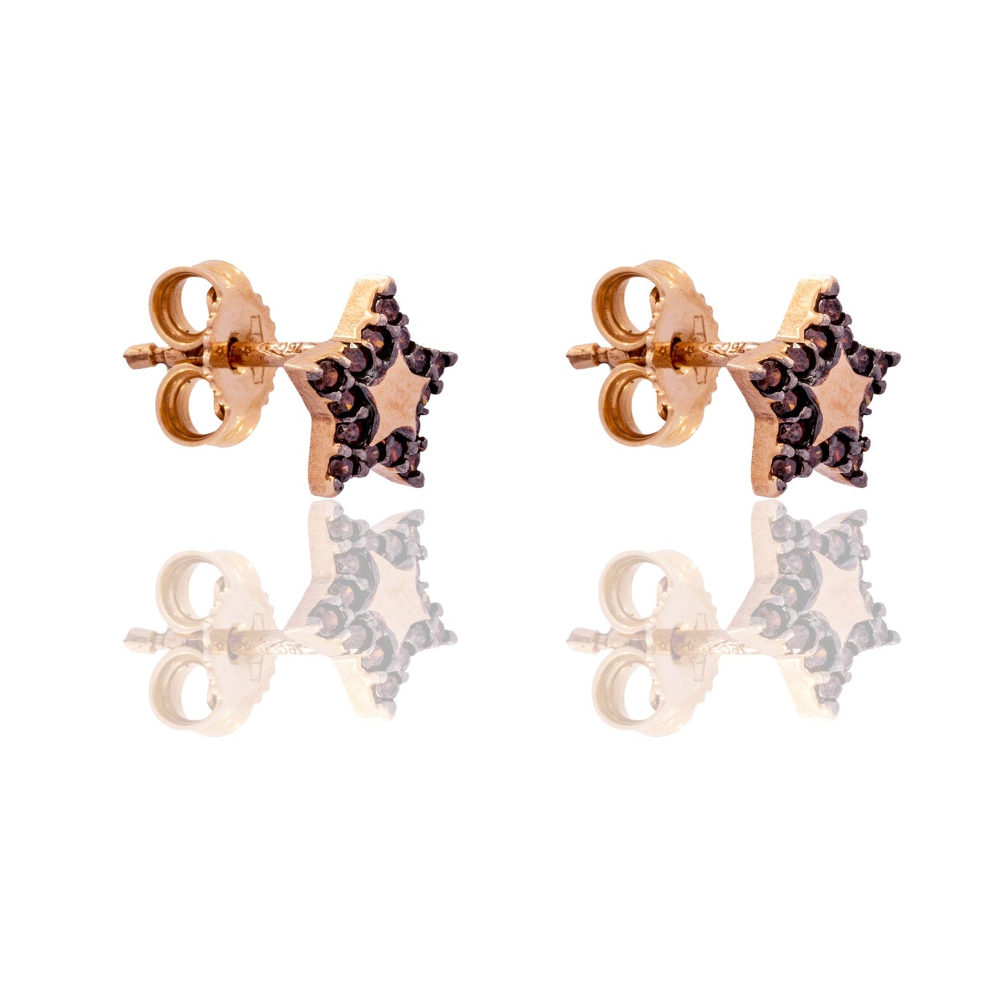 ORECCHINI DONNA STELLE CON CONTORNO