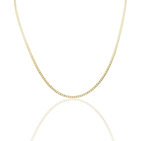 Collana Oro Giallo Oro 18 carati Groumette Solo Oro cm.60