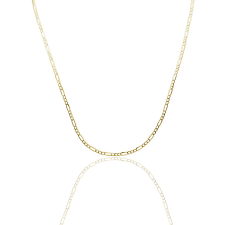 Collana Oro Giallo Oro 18 carati 3+1 Classica Solo Oro cm.60