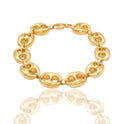 Bracciale Oro Giallo Oro 18 carati Maglia Marinara Solo Oro
