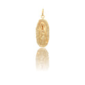 Ciondolo Oro Giallo Oro 18 carati Madonna Guadalupe Elettroformata Solo Oro MIS.1 lunghezza cm. 3,5 larghezza cm. 1,3 spessore 4,3 mm