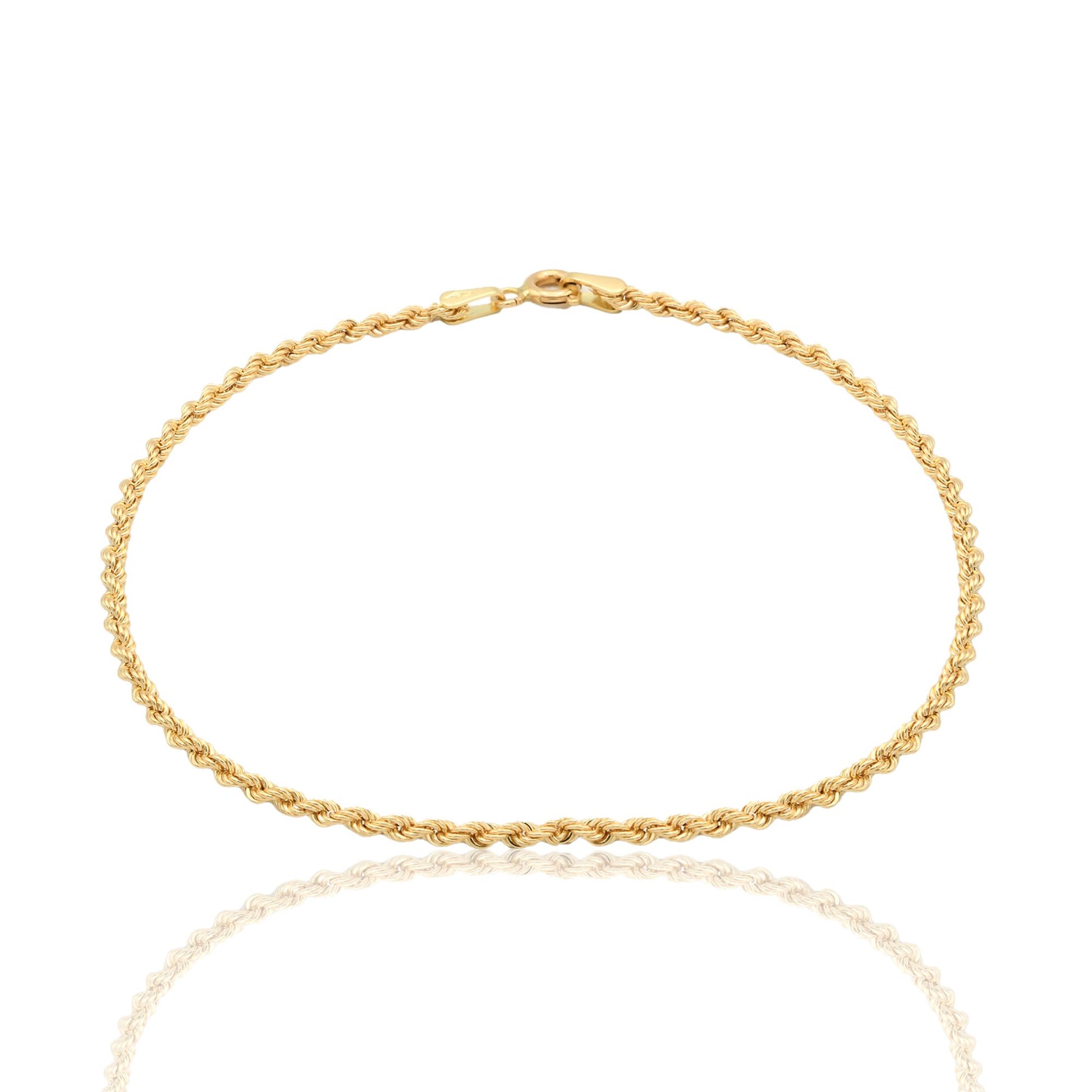 Bracciale Oro Giallo Oro 18 carati Laser 040 Solo Oro 21 cm