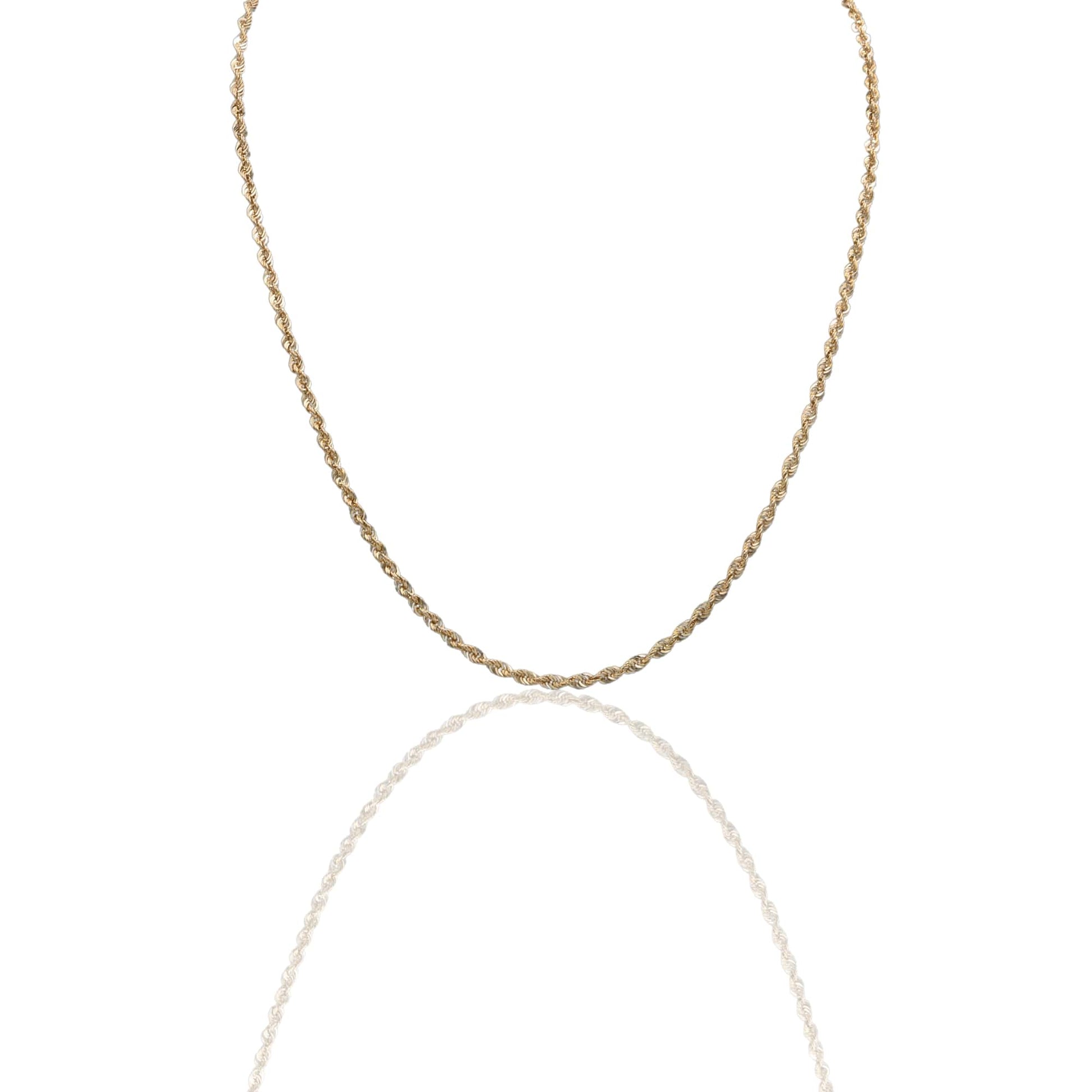 Collana Oro Giallo Oro 18 carati America 030 Solo Oro