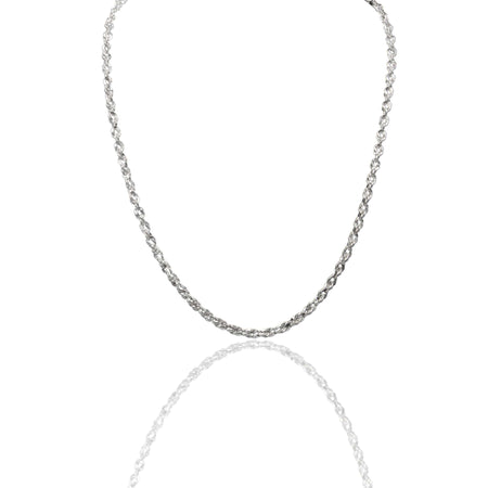 Collana Oro Bianco Oro 18 carati Iride 050 Solo Oro