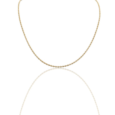 Collana Oro Giallo Oro 18 carati Laser 035 Solo Oro