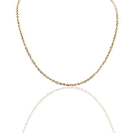 Collana Oro Giallo Oro 18 carati Laser 050 Solo Oro