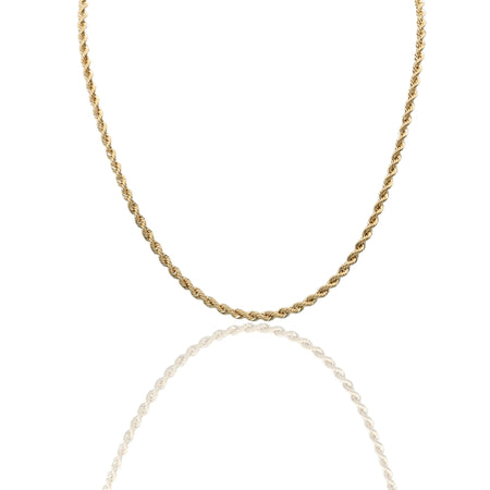 Collana Oro Giallo Oro 18 carati Laser 070 Solo Oro