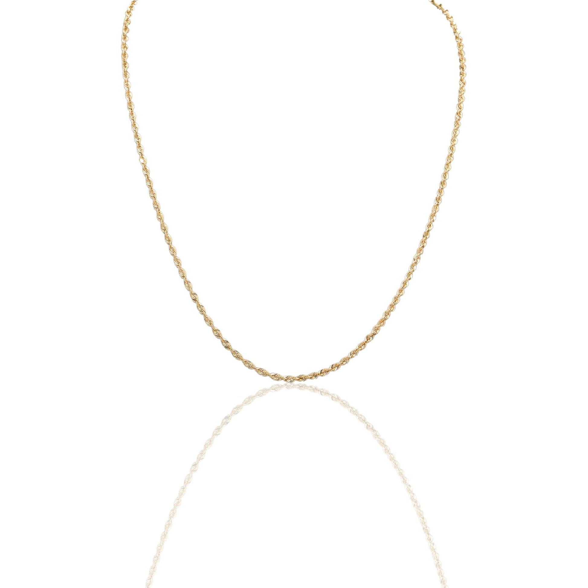 Collana Oro Giallo Oro 18 carati America 020 Solo Oro
