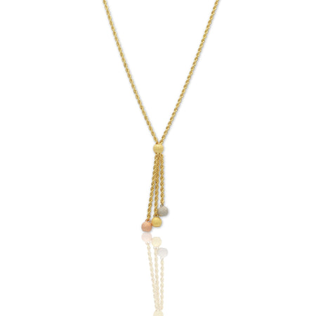 Collana Oro Giallo, Oro Bianco, Oro Rosa Oro 18 carati Laser 040 Solo Oro cm.45