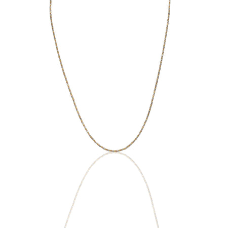 Collana Oro Giallo, Oro Bianco, Oro Rosa Oro 18 carati Girocollo sfere Slash Solo Oro cm.45  Sfera 1,5  mm