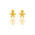 Orecchini Oro Giallo Oro 18 carati Bimbo Solo Oro