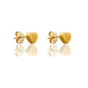 ORECCHINI DONNA CUORE BOMBATO