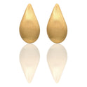 Orecchini Oro Giallo Oro 18 carati Goccia Aqua Solo Oro