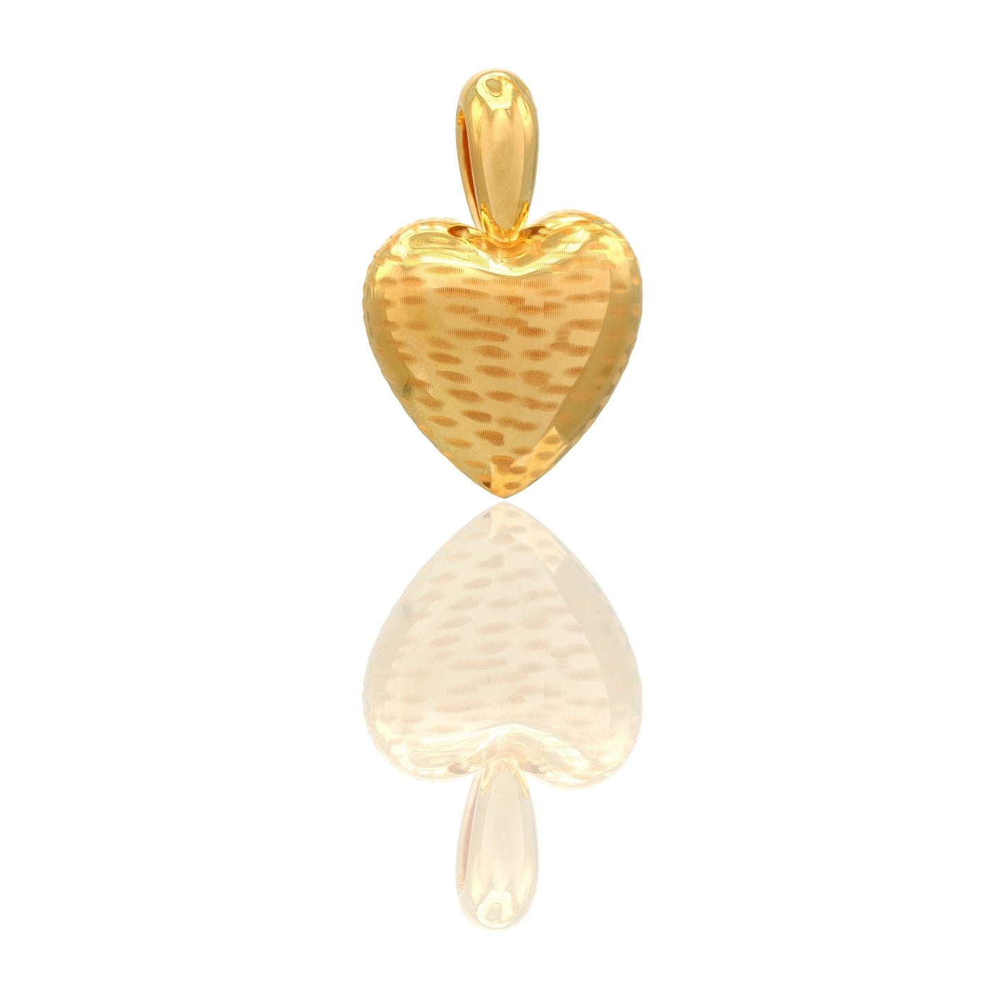 Ciondolo Oro Giallo Oro 18 carati Cuore Solo Oro