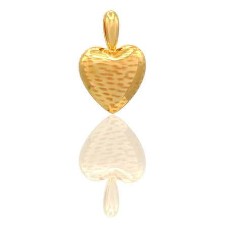 Ciondolo Oro Giallo Oro 18 carati Cuore Solo Oro