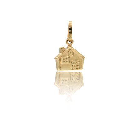 Ciondolo Oro Giallo Oro 18 carati Casa Solo Oro cm.1,7