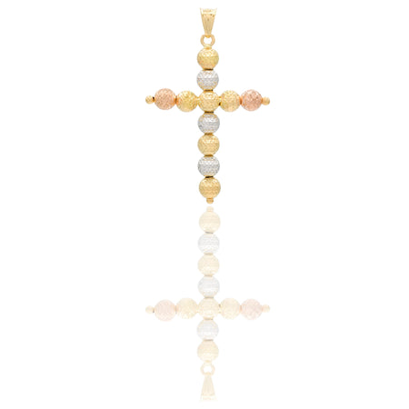 Ciondoli Oro Giallo, Oro Bianco, Oro Rosa Sfaccettata, Sfere  Solo Oro cm.4,3x2,8; Sfera diam. mm. 5