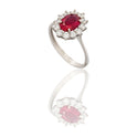 ANELLO DONNA MODELLO KATE CENTRO E CONTORNO