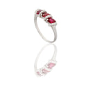 ANELLO DONNA TRILOGY CON PAVE'