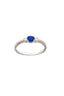 SOLITARIO PT BLU TONDA C/2PL E GAMBO 1/2 ZIRC