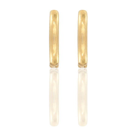 Orecchini Oro Giallo Oro 18 carati Cerchietto Solo Oro