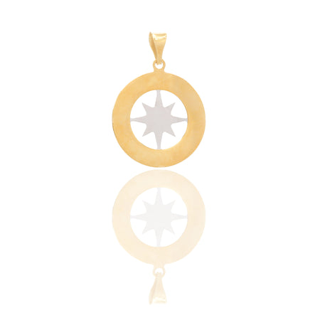 CIONDOLO ROSA DEI VENTI