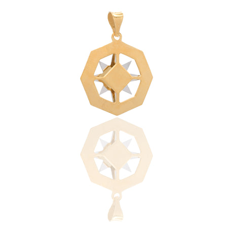 CIONDOLO ROSA DEI VENTI