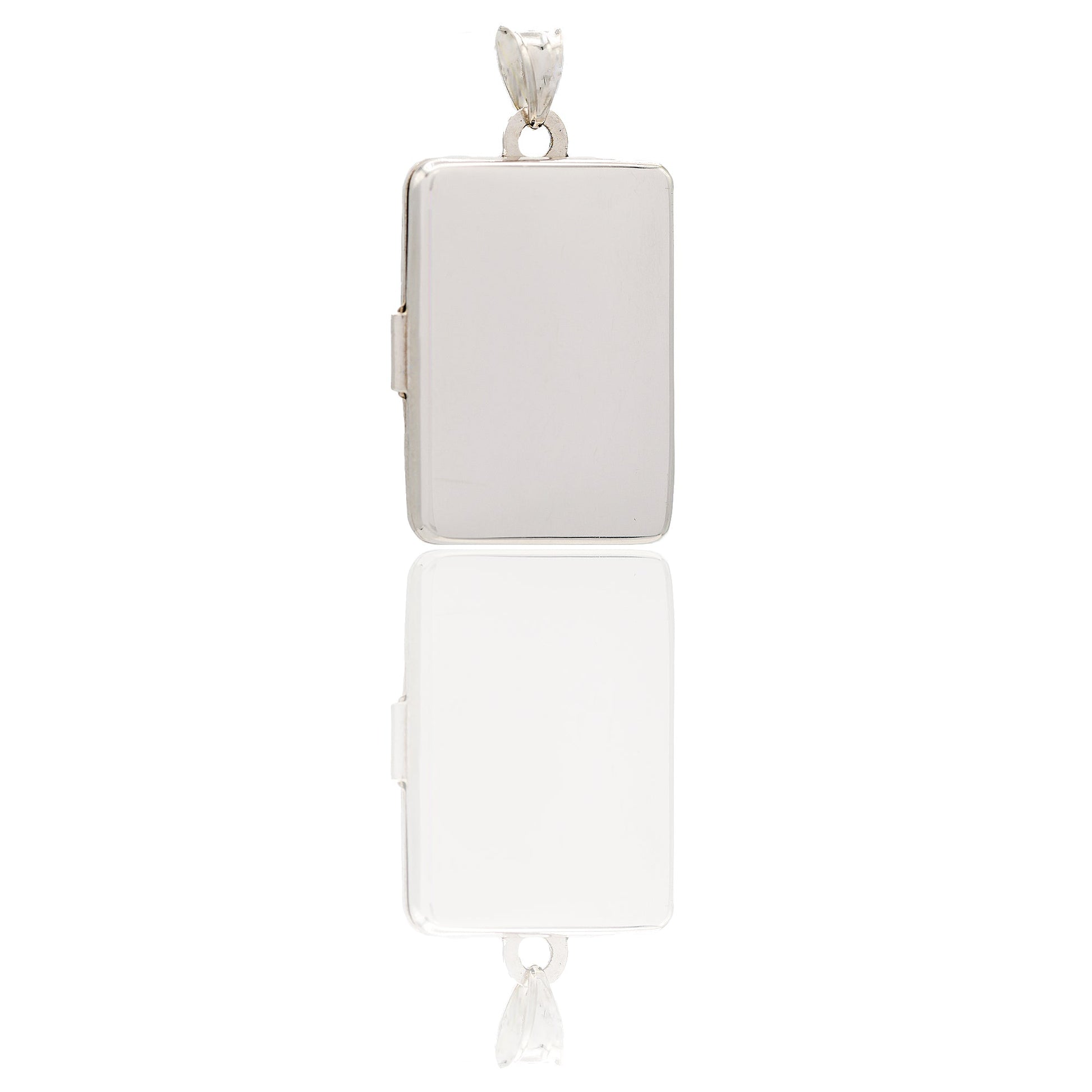 Ciondoli Oro Bianco Microfusione  Solo Oro lunghezza 3,4 cm larghezza 1,9 cm 