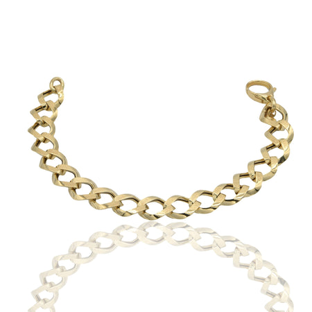 Bracciale Oro Giallo Oro 18 carati Catena  Solo Oro 1 mis.