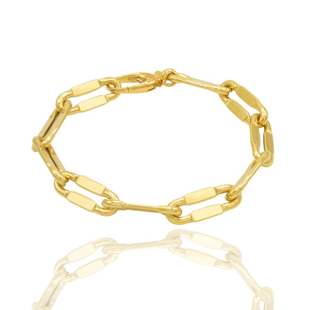 Bracciale Oro Giallo Oro 18 carati Catena  Solo Oro