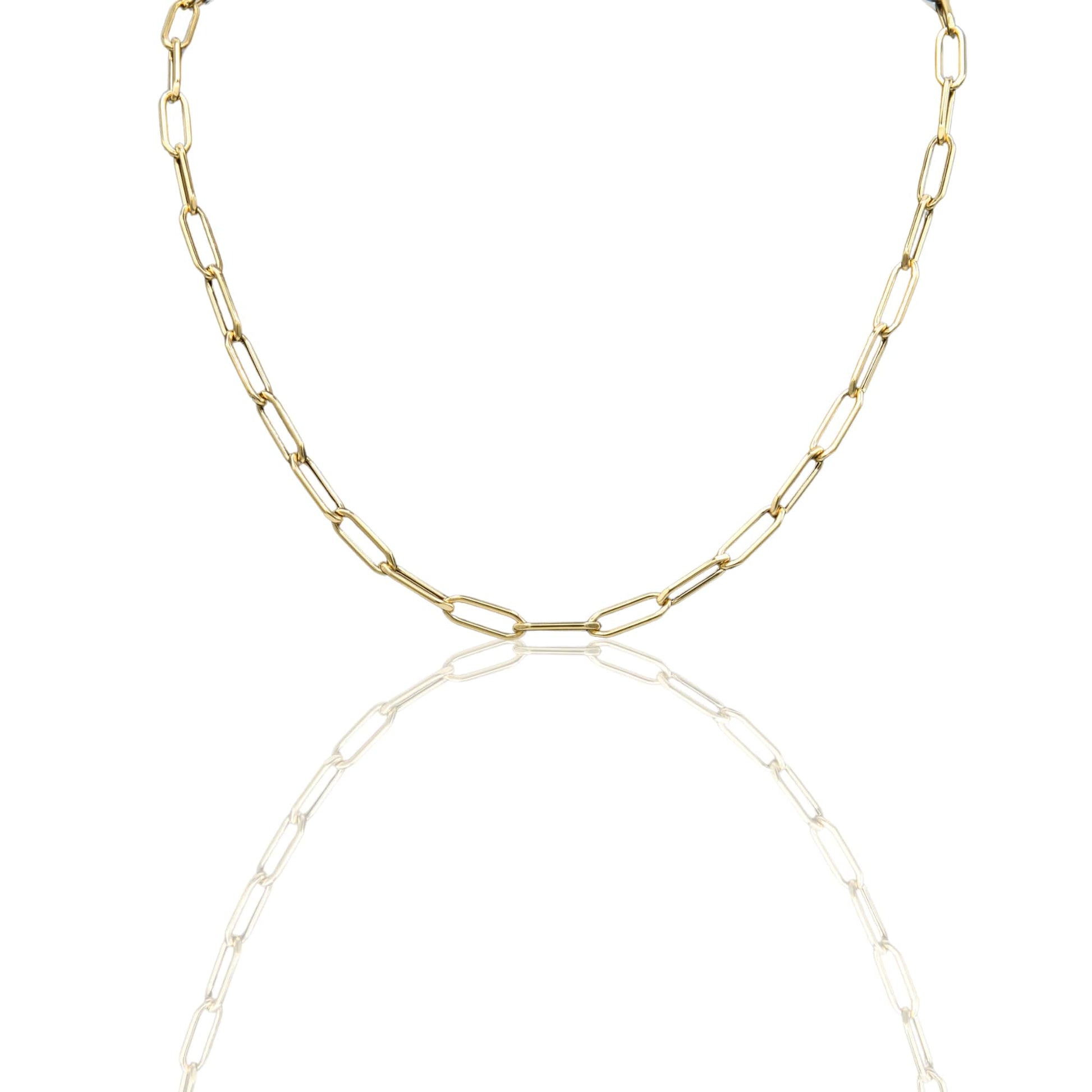 Collana Oro Giallo Oro 18 carati Catena Maglia mod. Ferragni Solo Oro