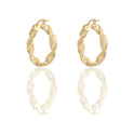 ORECCHINI DONNA CERCHI TORCHON