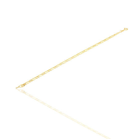 Bracciale Oro Giallo Oro 18 carati  Maglia Marinara Piatta Solo Oro cm 19