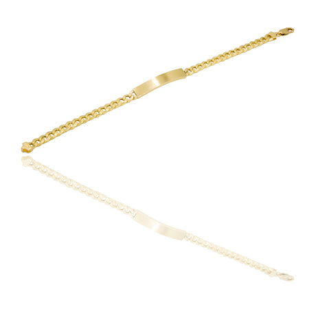 Bracciali Oro Giallo Catena vuota  Solo Oro cm. 19