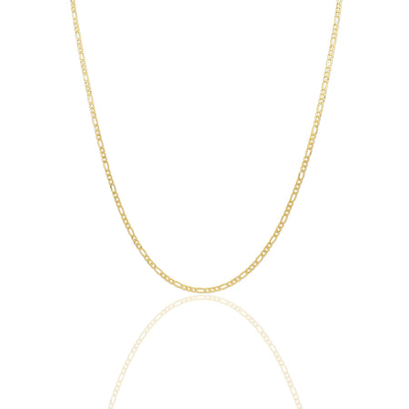 Collana Oro Giallo Oro 18 carati Catena Maglia   3+1 Solo Oro cm.60