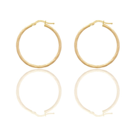 Orecchini Oro Giallo Oro 18 carati Cerchio  Solo Oro Spessore mm. 2 diametro interno cm.2,5