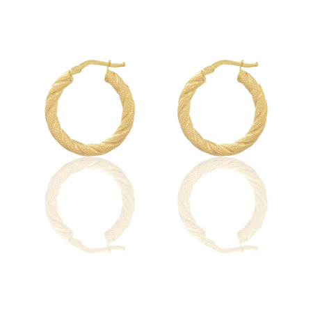 Orecchini Oro Giallo Oro 18 carati Cerchio  Solo Oro Spessore mm. 3 diametro interno cm.1.5