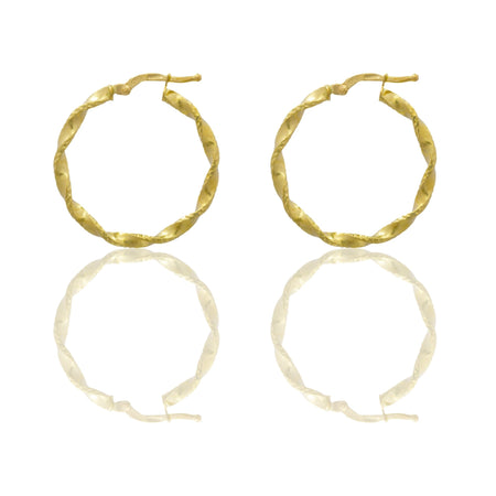 Orecchini Oro Giallo Oro 18 carati Cerchio  Solo Oro Spessore mm. 2 diametro interno cm.2,5