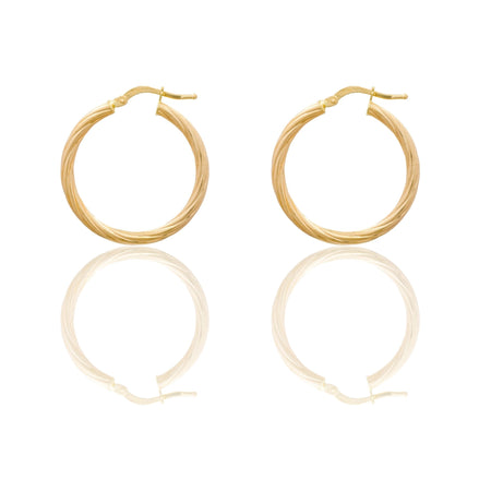 Orecchini Oro Giallo Oro 18 carati Cerchio  Solo Oro Spessore mm. 2 diametro interno cm.2