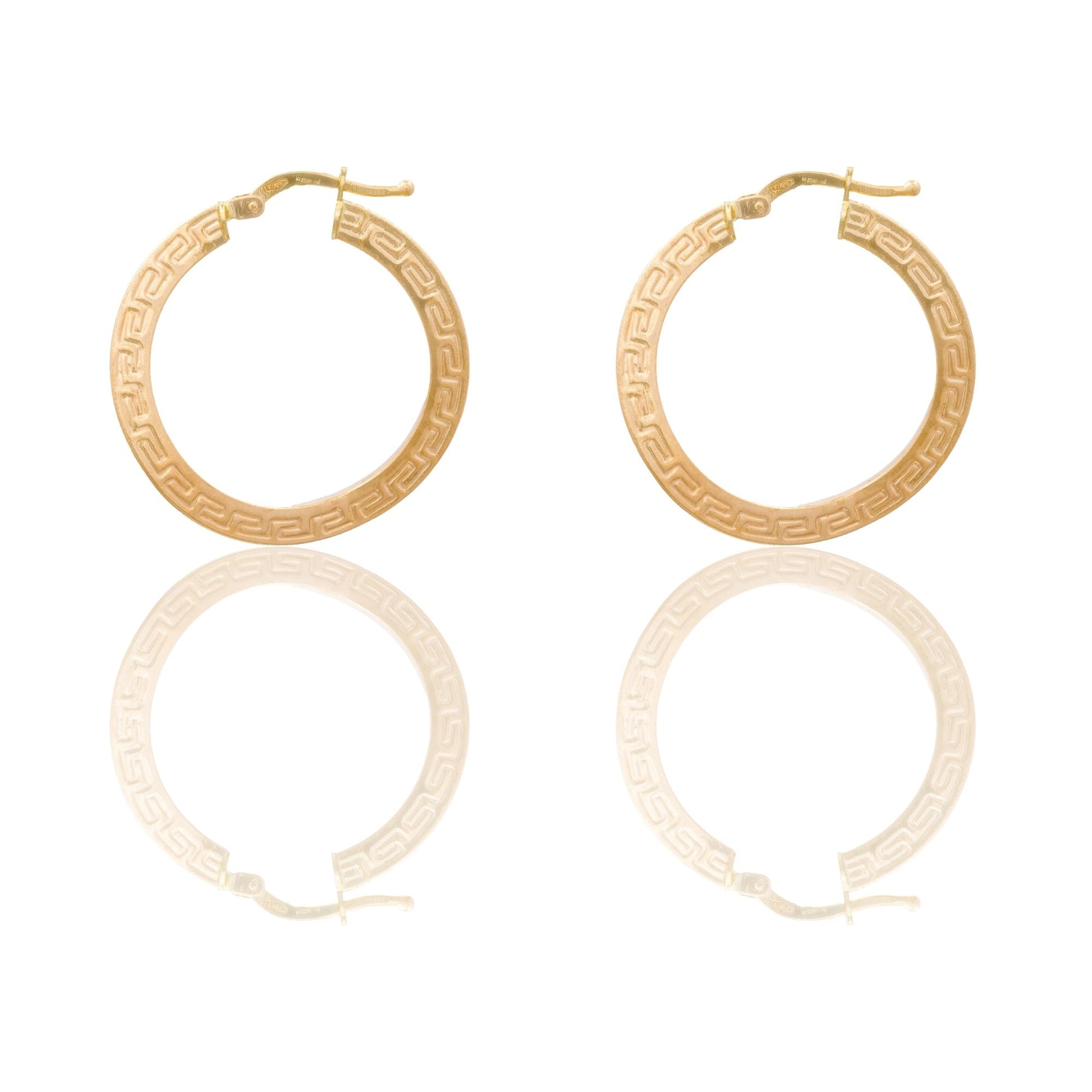 Orecchini Oro Giallo Oro 18 carati Cerchio  Solo Oro Spessore mm. 3 diametro interno cm.2