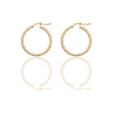 Orecchini Oro Giallo Oro 18 carati Cerchio  Solo Oro Spessore mm. 2 diametro interno cm.2