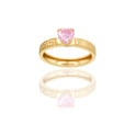 ANELLO DONNA SOLITARIO A CUORE