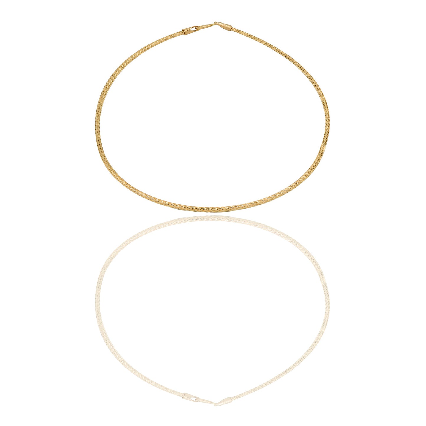 Bracciali Oro Giallo canna flex  Solo Oro Spessore filo  mm.1